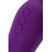 Стимулятор 2 в 1 JOS Kisom, силикон, фиолетовый, 24 см - фото 4