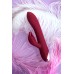 Вибратор с клиторальным стимулятором L'EROINA by TOYFA Sangra, силикон, бордовый, 20,5 см - фото 1