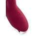 Вибратор с клиторальным стимулятором L'EROINA by TOYFA Sangra, силикон, бордовый, 20,5 см - фото 3