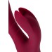 Вибратор с клиторальным стимулятором L'EROINA by TOYFA Mion, силикон, бордовый, 22 см - фото 3
