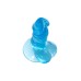 Реалистичный фаллоимитатор A-Toys by TOYFA Indy, TPE, голубой, 15,8 см - фото 9