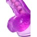 Реалистичный фаллоимитатор A-Toys by TOYFA Celiam, TPE, фиолетовый, 20,5 см - фото 13