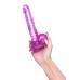 Реалистичный фаллоимитатор A-Toys by TOYFA Celiam, TPE, фиолетовый, 20,5 см - фото 8