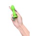 Анальная втулка A-Toys by TOYFA Terg, силикон, зеленый, 10 см - фото 7