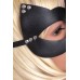 Маска Штучки-дрючки «Кошка» с заклепками, кожа, черная - фото 3