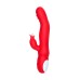 Вибратор JOS Redli с двигающейся головкой, силикон, красный, 21 см - фото 14