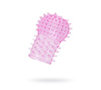 Насадка на палец Eromantica Gentle, розовая, силикон