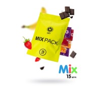 Презервативы On, mix, цветные, аромат, 18,5 см, 5,4 см, 15 шт.