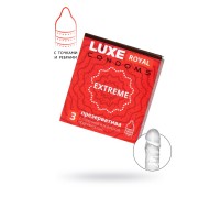 Презервативы Luxe, royal, extreme, 18 см, 5,2 см, 3 шт.