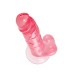 Реалистичный фаллоимитатор A-Toys by TOYFA Sundo, TPE, розовый, 20 см - фото 5