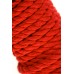 Веревка для шибари Pecado BDSM, на катушке, хлопок, красная, 10 м - фото 5