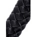 Кнут плетеный Pecado BDSM, натуральная кожа, черный, 75 см - фото 3