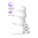 Мастурбатор нереалистичный MensMax Pucchi Wave, TPE, белый, 6,5 см - фото