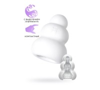 Мастурбатор нереалистичный MensMax Pucchi Shower, TPE, белый, 6,5 см