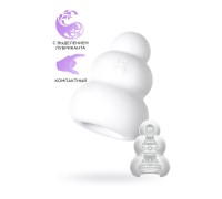 Мастурбатор нереалистичный MensMax Pucchi Combo, TPE, белый, 6,5 см
