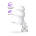 Мастурбатор нереалистичный MensMax Pucchi SQUID, TPE, белый, 6,5 см - фото