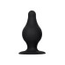 Анальная втулка Erotist Spade S, сайлекспан, чёрный, 8 см - фото 1