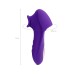 Клиторальный стимулятор - насадка, силикон, фиолетовый - фото 8