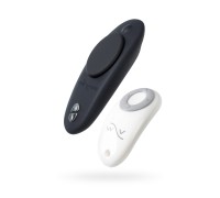Клиторальный стимулятор WE-VIBE Moxie силикон, черный, 9,2 см