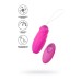 Виброяйцо с пульсирующими шариками JOS Circly, силикон, розовое, 9 см - фото