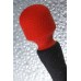 Двусторонний вибромассажер Black&Red by Toyfa, силикон, черный, 21 см - фото 8