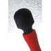 Двусторонний вибромассажер Black&Red by Toyfa, силикон, красный, 21 см - фото 5
