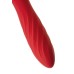 Двусторонний вибромассажер Black&Red by Toyfa, силикон, красный, 21 см - фото 2