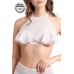Эротический бралетт Erolanta Karen с открытой грудью, белый (46-48) - фото