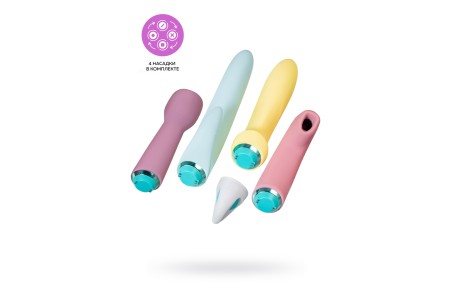 Набор вибраторов Satisfyer Fabulous Four, силикон, ассорти