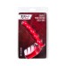 Насадка на пенис для двойного проникновения Black&Red by TOYFA, силикон, красная, 19,5 см - фото 8