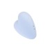 Вакуум-волновой бесконтактный стимулятор клитора Satisfyer Cutie Heart, силикон, голубой - фото 9
