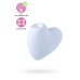 Вакуум-волновой бесконтактный стимулятор клитора Satisfyer Cutie Heart, силикон, голубой - фото