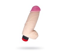 Вибромассажёр-реалистик ANDROID Long LoveToy, TPR, телесный, 17 см