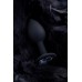 Анальная втулка POPO Pleasure by TOYFA со стразом S, силикон, черная, 7,2 см, Ø 2,8 см, 25 г - фото 1