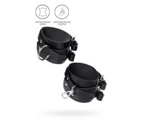 Оковы Pecado BDSM, с двумя перекрёстными ремешками, сцепка-оригинальный карабин, натуральная кожа