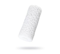 Нереалистичный мастурбатор TENGA 3D Pile, TPE, белый, 11,6 см