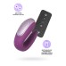 Многофункциональный стимулятор для пар Satisfyer Partner Double Fun, силикон, фиолетовый, 18 см - фото