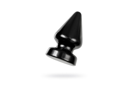 Анальная втулка TOYFA POPO Pleasure Draco α, PVC, черная, 18 см, Ø 9,5 см