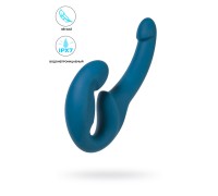 Анатомический безремневой страпон Fun Factory SHARE LITE, силикон, зеленый
