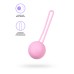 Вагинальный шарик Eromantica Pansy, силикон, розовый, 3,5 см - фото