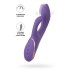 Виброкролик с функцией Come-Hither JOS Fingie, силикон, фиолетовый, 21,6 см - фото