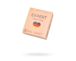 Презервативы EXPERT Fruit Mix Germany 3 шт. (фруктовые ароматизированные)