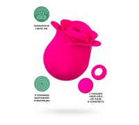 Вакуум-волновой стимулятор клитора Satisfyer Pro 2 Modern Blossom, силикон, бордовый, 6,6 см