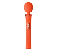 Вибромассажер Fun Factory VIM VIBRATING WAND, силикон, оранжевый