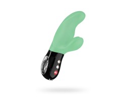 Вибратор Fun Factory MiSS BI, силикон, нефритовый, 17 см
