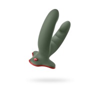 Фаллоимитатор Fun Factory RYDE , силикон, оливковый, 12,3 см