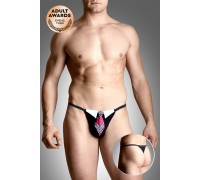 Стринги мужские с галстуком SoftLine Collection, черный, S/L