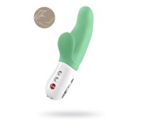 Вибратор Fun Factory MiSS BI, силикон, мятный, 17 см