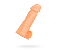 Свеча Pecado BDSM «Пенис», оранжевая, 98 гр.