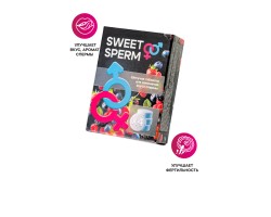Таблетки шипучие для мужчин Sweet Sperm, для изменения вкуса спермы,4 шт по 0,5 г